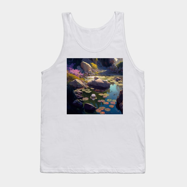 The carp pond Tank Top by Imagier